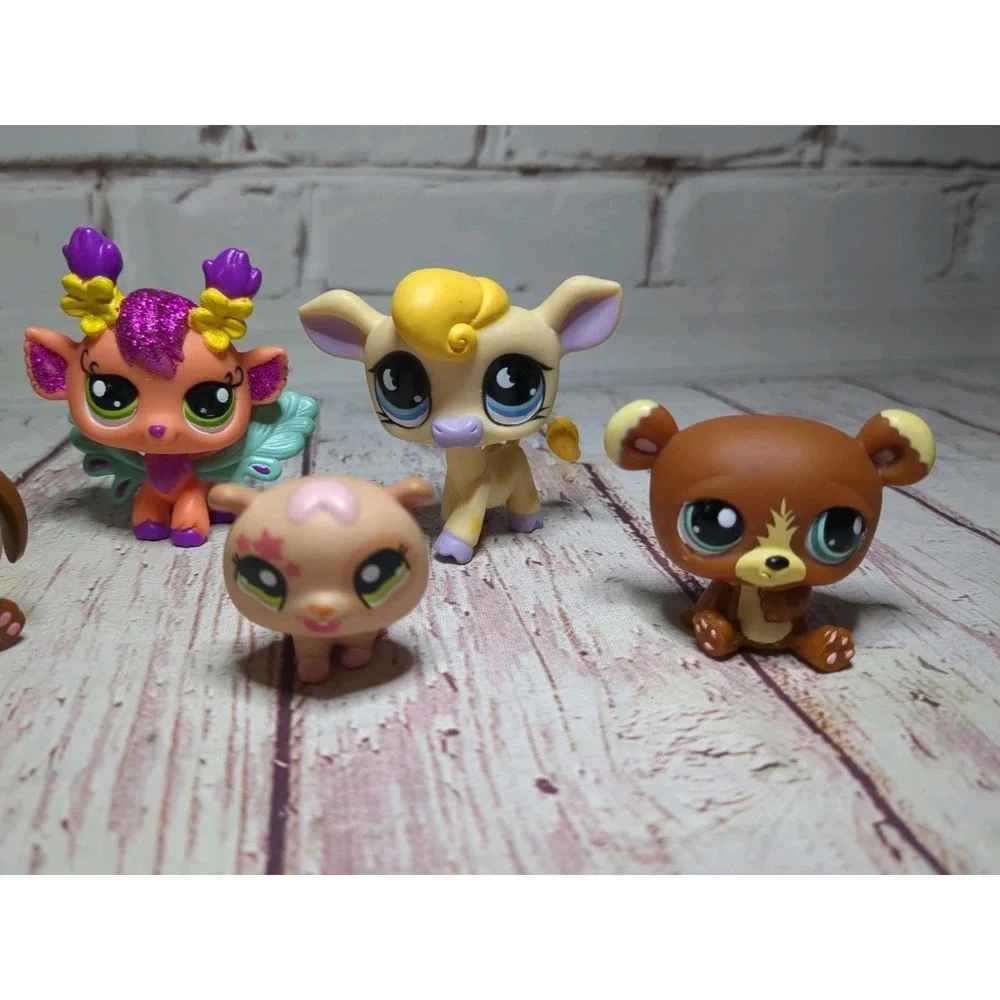 Hasbro LPS Littlest‎ Pet Shop Lot of 6 Figures